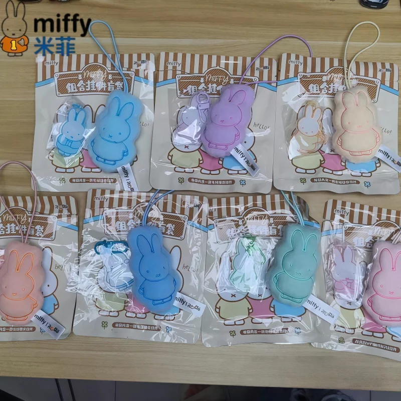

In Stock Miffy Blind Box Plush Acrylic Combination Pendant Second Batch Peripheral Charm Collectible Gift Series Ornaments