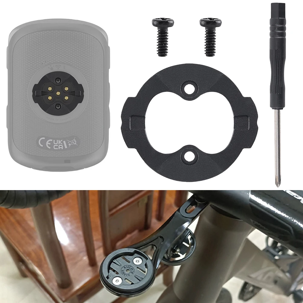 Bike Stopwatch Holder Base Male Seat Repair Parts Bike Computer Bracket Base Repair Broken Part for Garmin 540/840 Replacement