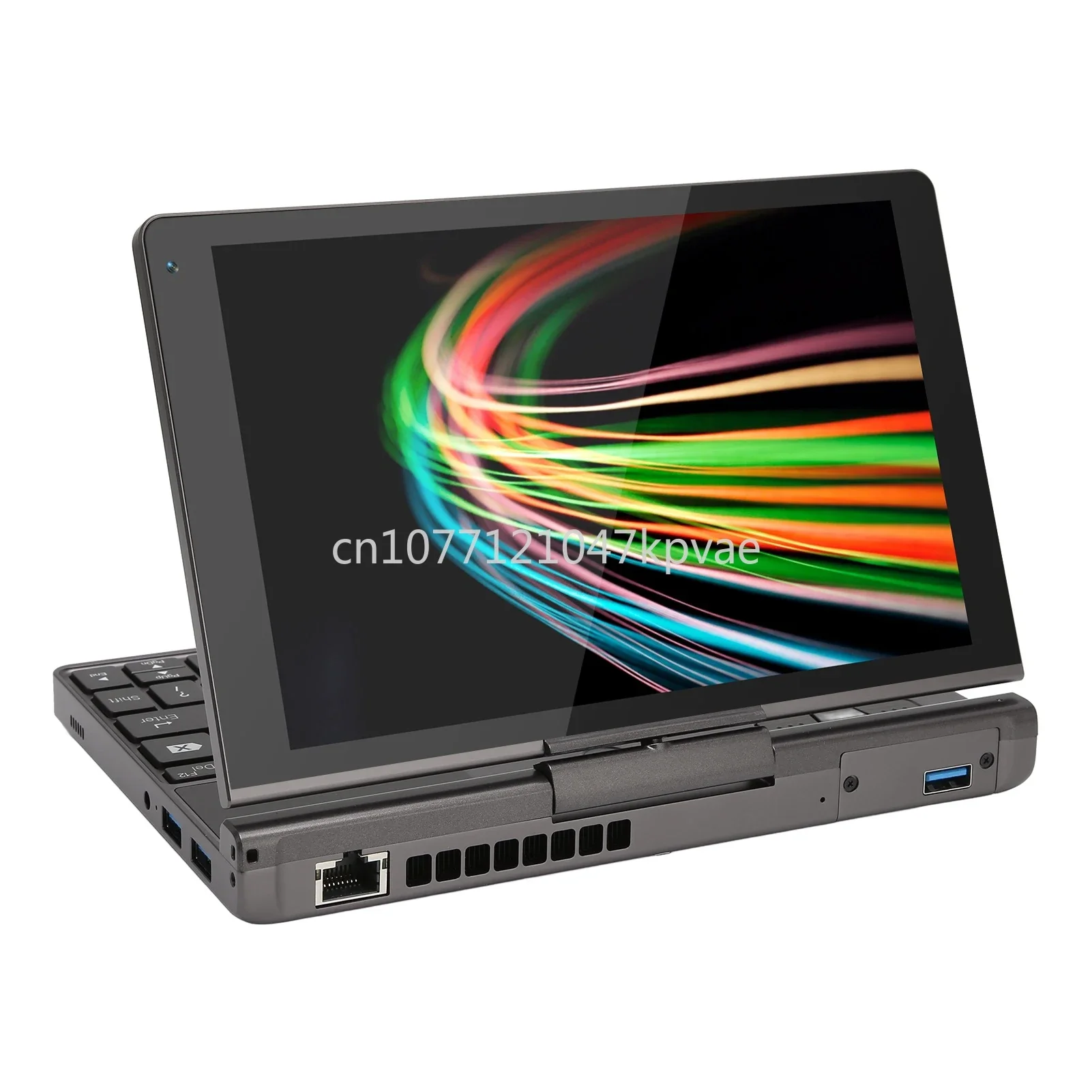 Processor 8in Portable Laptop 110‑240V Micro PC Laptop LPDDR 8GB RAM 512GB SSD 2.4G 5G 1920x1200 for Pentium N6000