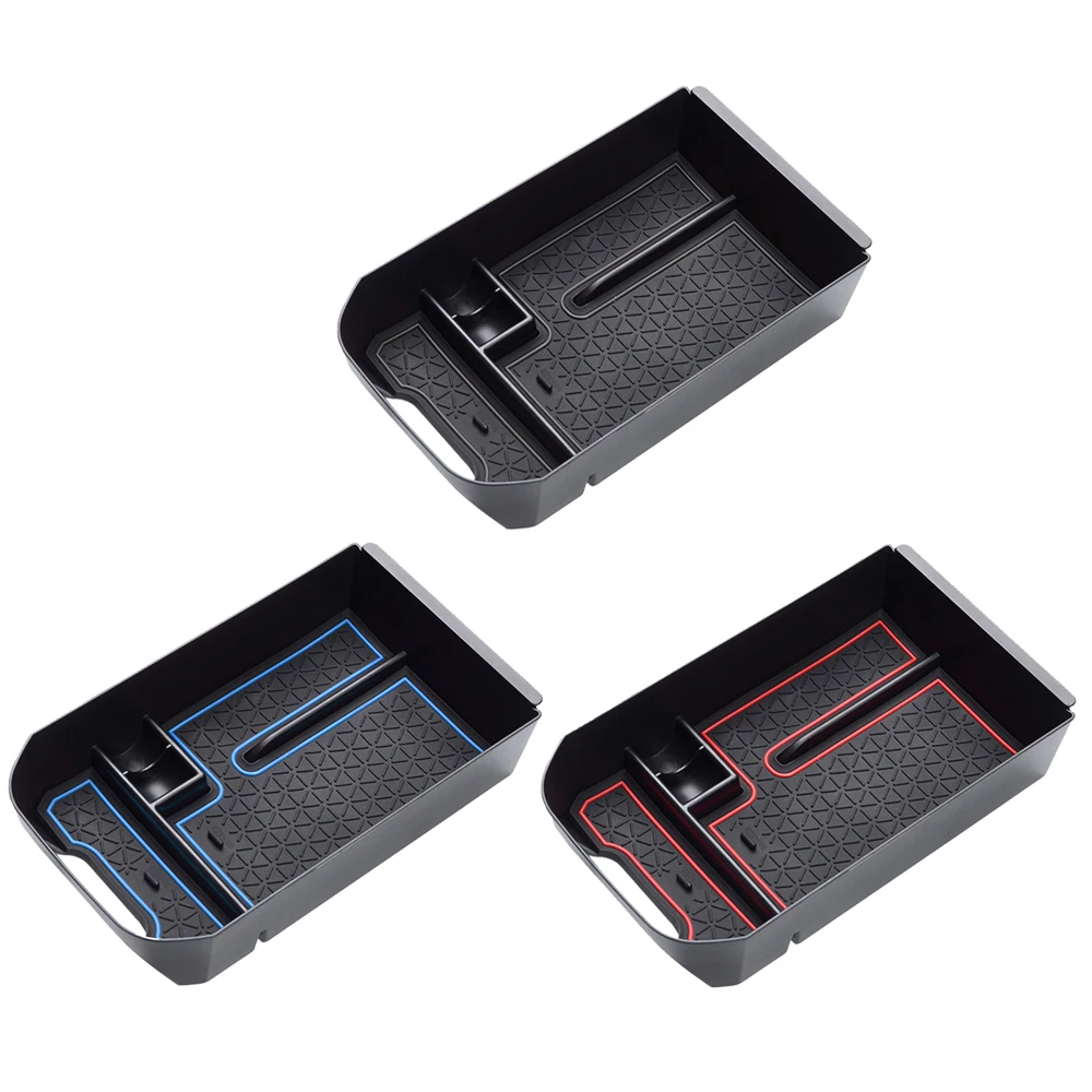 

Suitable for Toyota RAV4 2019-2020 Center Organizer Tray ABS Black Blue Center Organizer Tray Red