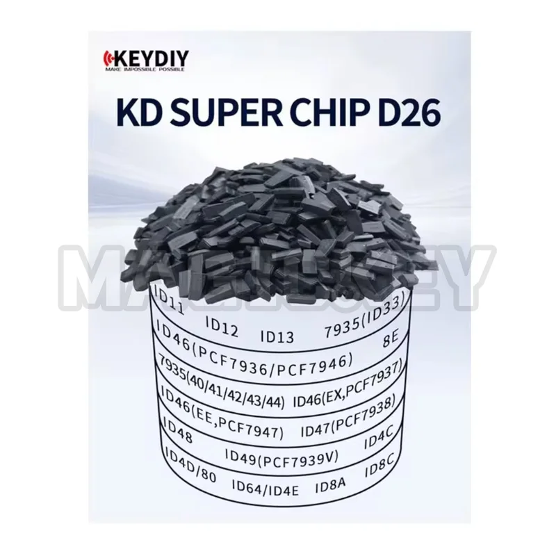 KEYDIY 2025 KD Super Chip KD26 Support 7935(ID33) ID46 ID8E ID8A ID8C Support 96 Bit 48 Clone Support Work for KDX2 KD-MAX KD-X4