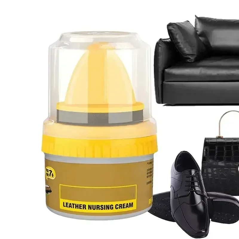 Leather Shoe Polish Black Invisible Repair Care Cleaning Tool for Genuine Leather Shoes Modern Simple Style Non-Patented Goods
