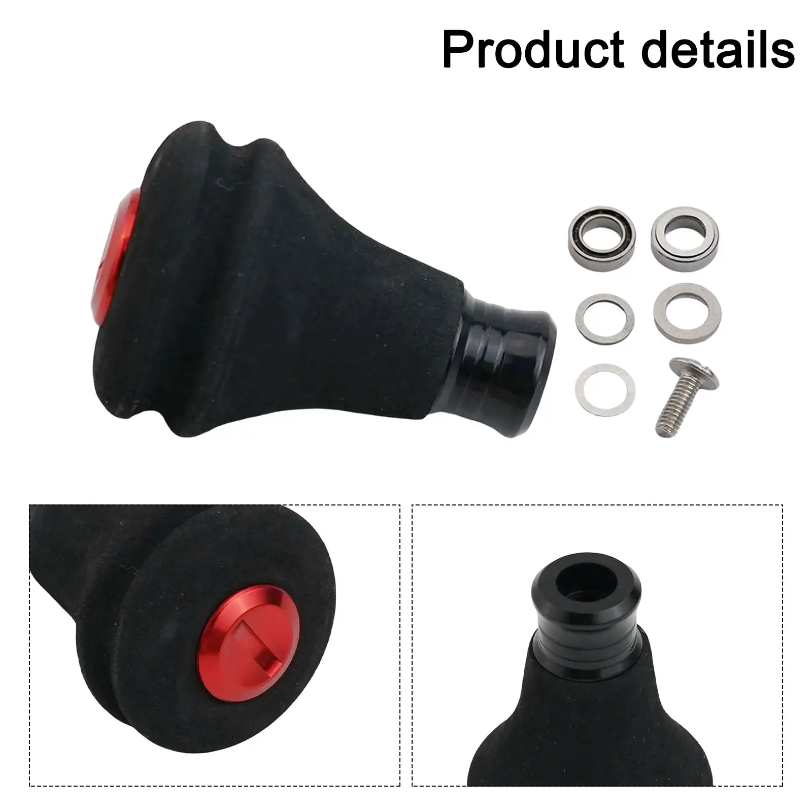 Hot Sales Water Drop Wheel  Fishing Wheel Grip Pill Rocker  Rocker Handle EVA For-Shimanodava Modified Fit Part