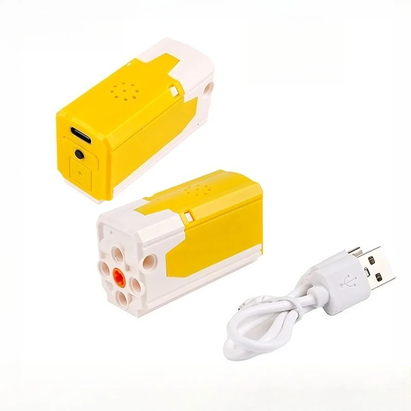 Batería de litio Bluetooth programable, bloque de construcción de Motor ML, función de potencia, ladrillos tecnológicos, piezas modificadas DIY