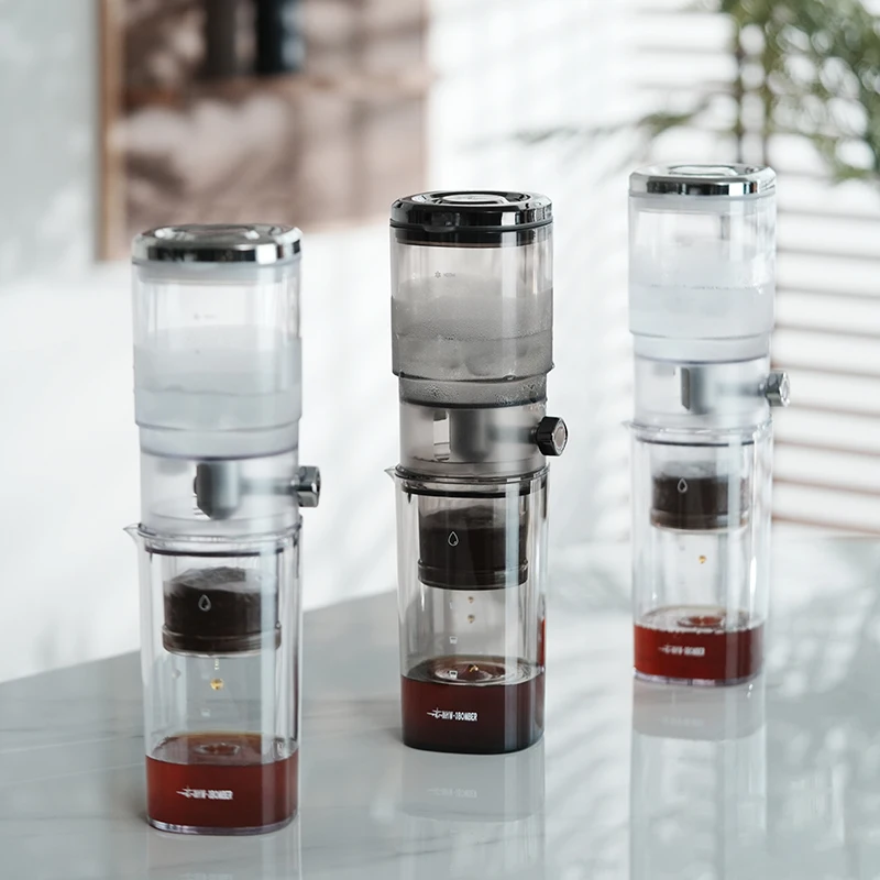 MHW-3BOMBER Ice Drip Coffee Maker 400ml Cold Brew Coffee Dripper Slow Cold Drip Iced Coffee Brewer SUS304 Filter Barista Tools