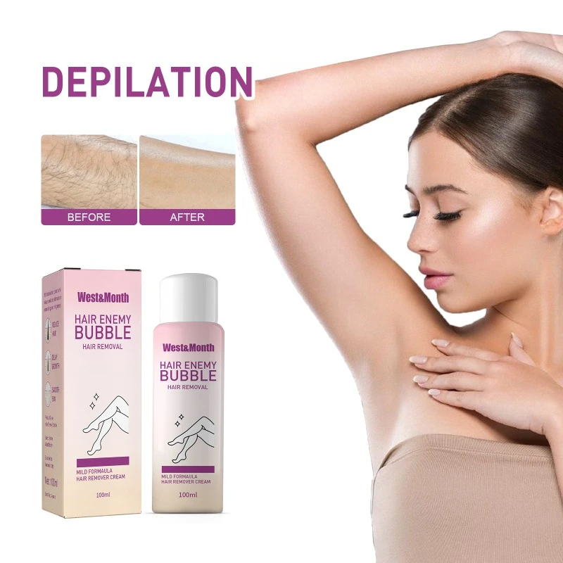 

Fast Hair Removal Spray Gentle Painless Permanent Depilatory for body Armpit Arm legs underarms Hair Growth Inhibitor care cream