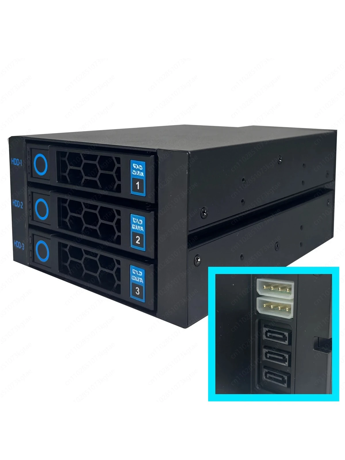 HY-5 hot-swappable hard disk module 3 optical drive to 5 disks, hot-swappable hard disk cage, with backplane storage expansion