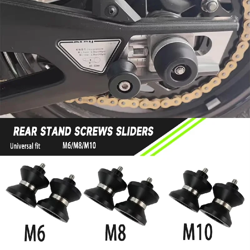 M6 M8 M10 For DUKE 390 990 For Super DUKE 1390R Universal Motorcycle Accessories Swingarm Sliders Spools Paddock Stand Bobbins