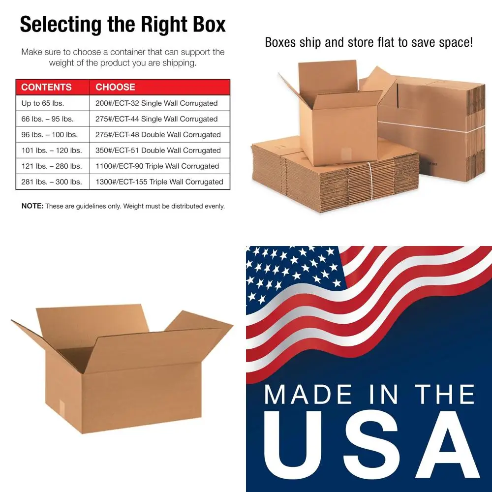 

Средние почтовые коробки (20 шт.): 18x14x8 дюймов - идеально подходят для переезда, отправки почты, упаковки и хранения.