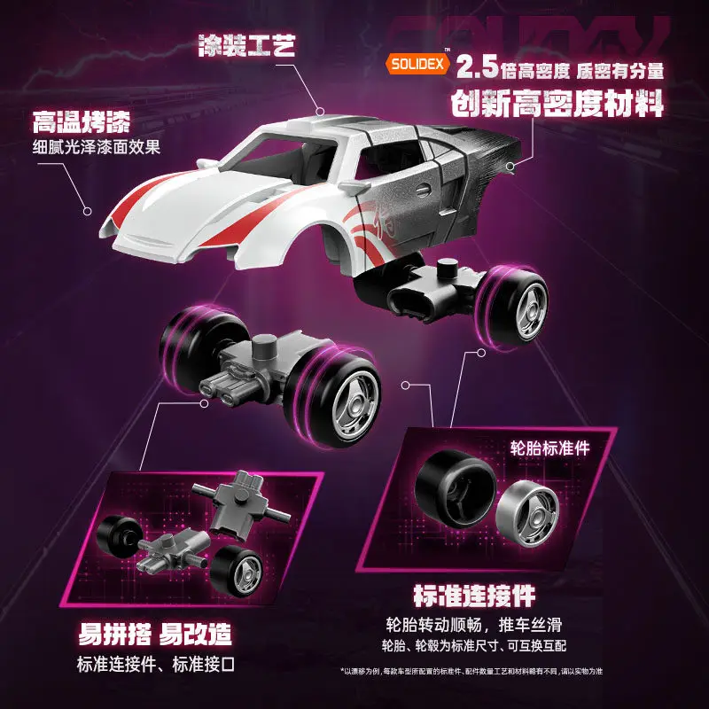 Blokees Transformers Wheels C03 C02 C01 Wreck & Rule 2 Blind Box 1:64 Scale Car Collectible Model Kit Action Figure Toys Gift view 6