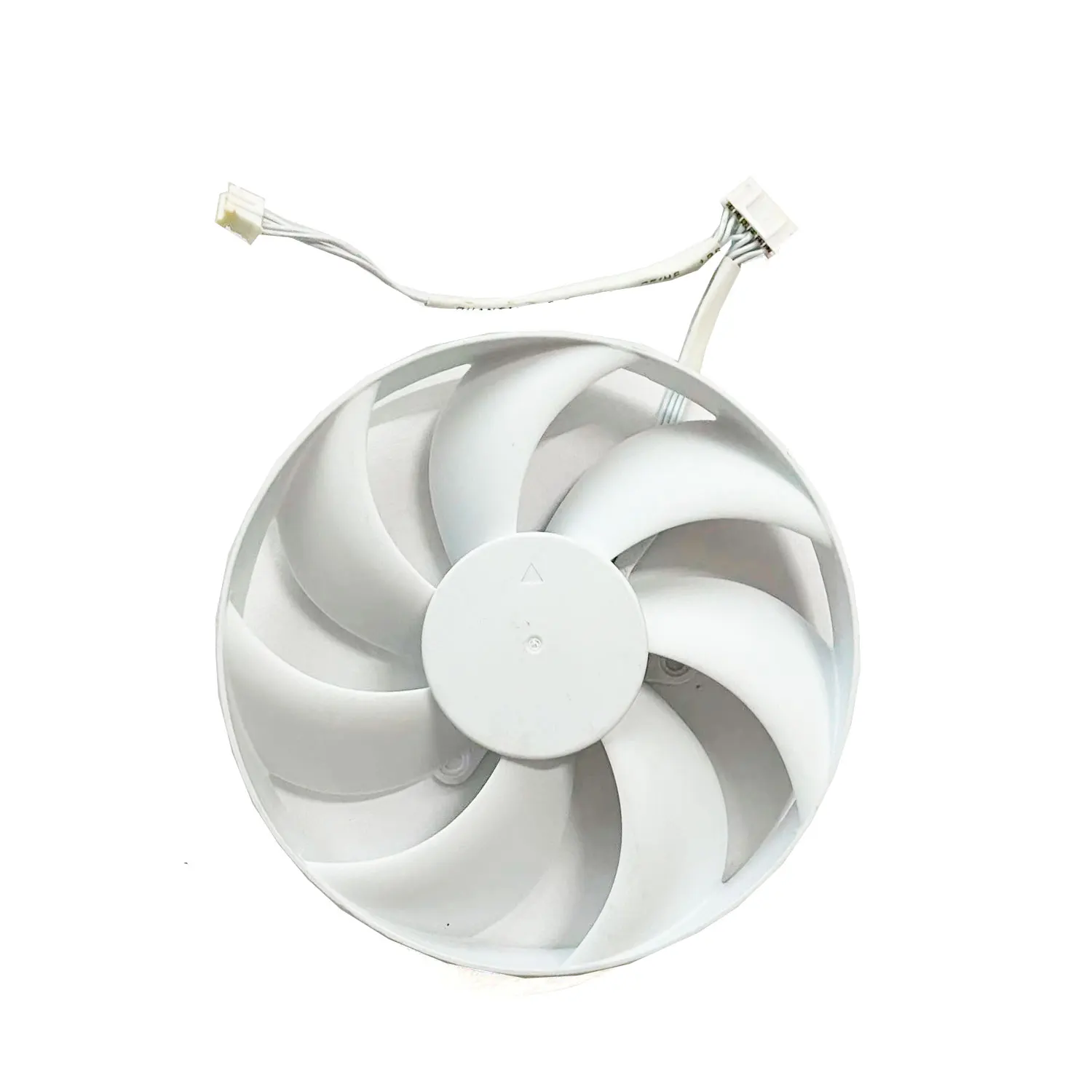 Imagem -04 - Ventilador de Placa Gráfica para Asus Rog Strix Geforce Rtx 4080 Rtx 4090 Branco Versão oc Cooling T129215bu Cf1015u12d dc 12v 0.55amp 105 mm