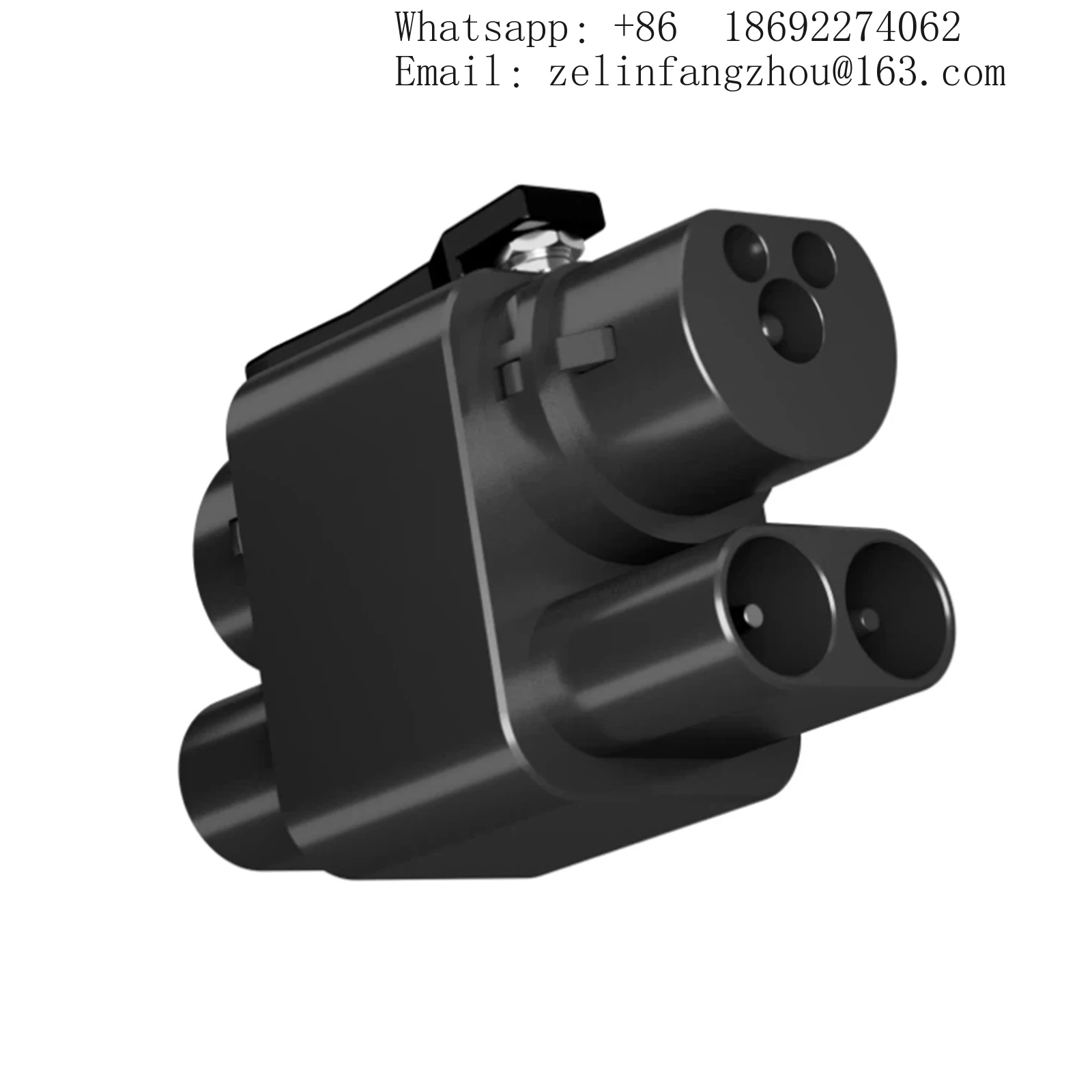 Factory Direct 200kw DC Charging Adapter CCS2 To CCS1 AC+DC EV Connector 50A-250A Fast Charging Ccs2 To Ccs1 Adapter