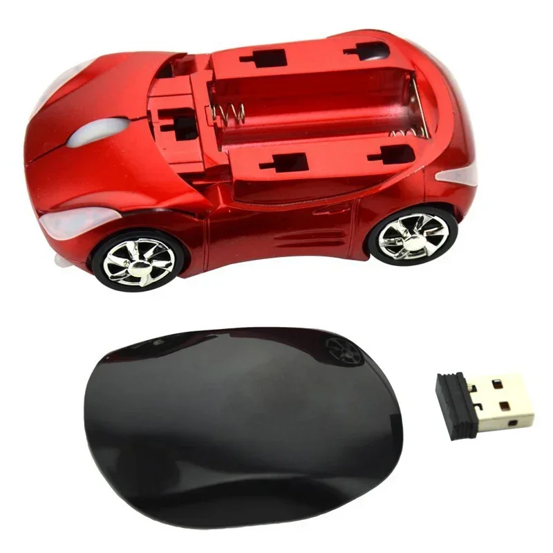 2.4Ghz Wireless Optical Computer Mouse Fashion Super  Luxury Car Shaped Game Mice  for PC  laptop Portable