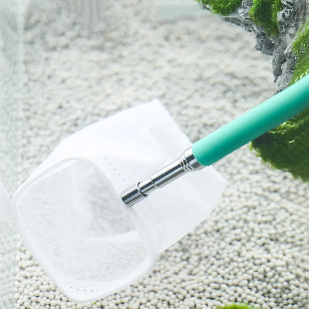 

Fishing Nets Portable Mini Telescopic Net Tool Shrimp Catch Release Friendly Scale Dish Tank Compact Folding