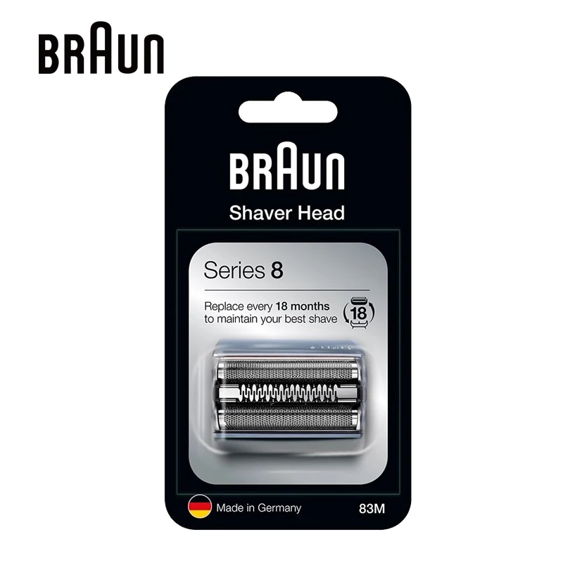 Braun 83M Electric Shaver Head  Replacement Electric Razors Head For Series 8 Electric Shavers 8325s 8330s 8340s 8345s 8350s