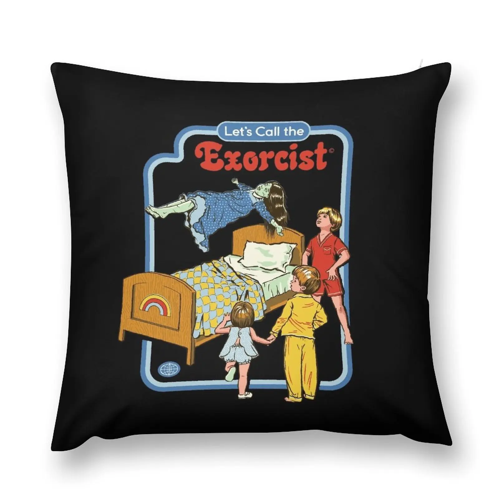 

Let's Call the Exorcist Throw Pillow Covers For Sofas Decorative Cushion pillow