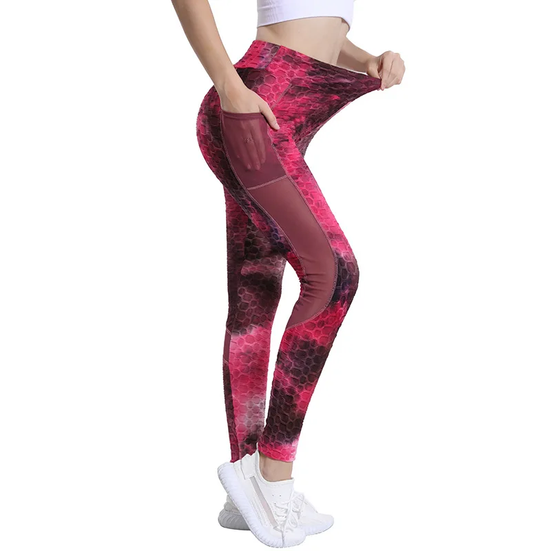 Butt Crack bottino Leggings donna anticellulite Leggins senza cuciture Push Up vita alta pesca Lift sport Yoga pantaloni calzamaglia Fitness