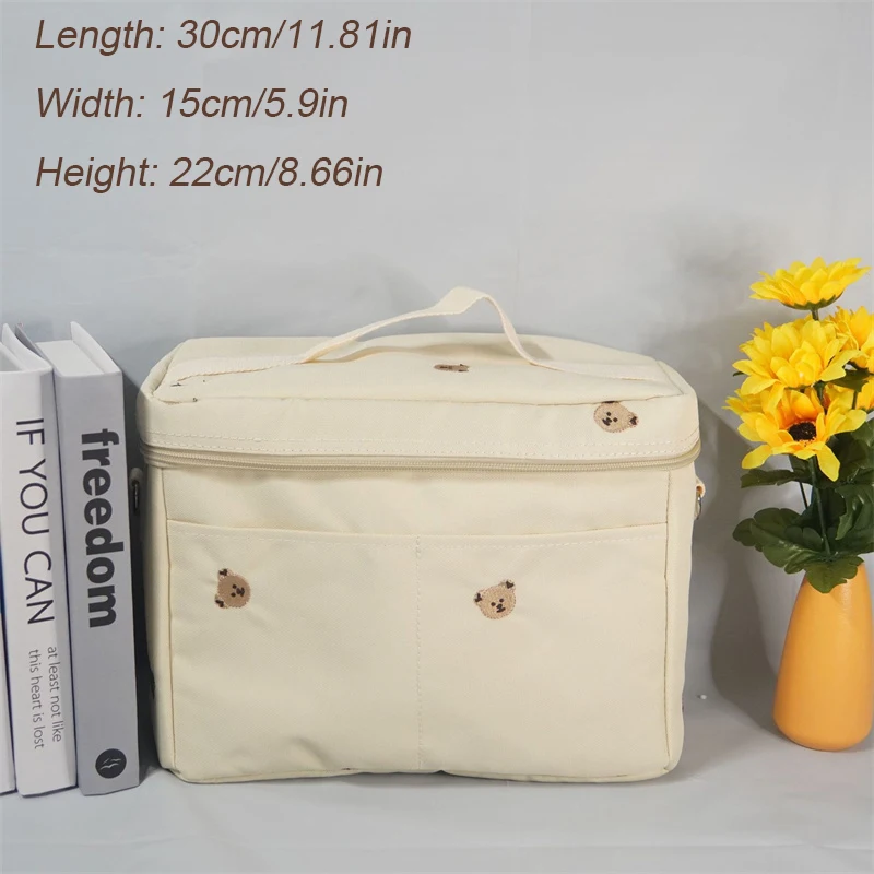 Outdoor Mommy Shoulder Diaper Bags Baby Cart Hanging Bag Waterproof Baby Bottle Insulation Mommy Bag  Babies Trolley Accessories