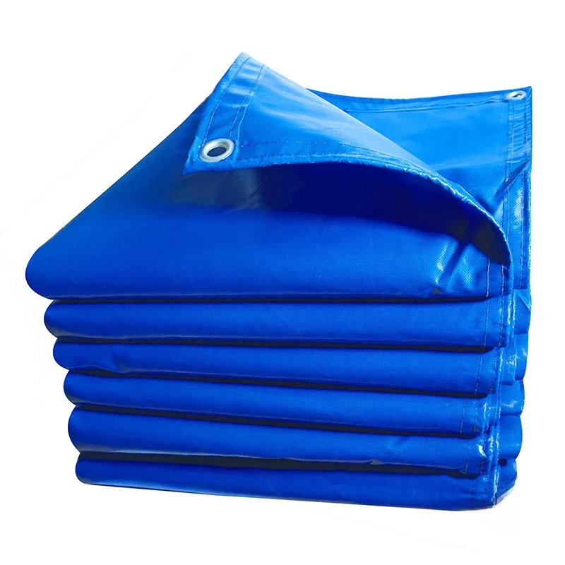 Waterproof Oil Cloth Tarpaulin for Farm Use Rainproof Dustproof Wear Resistant Truck Cover Sun Protection PVC Coated Fabric view 5