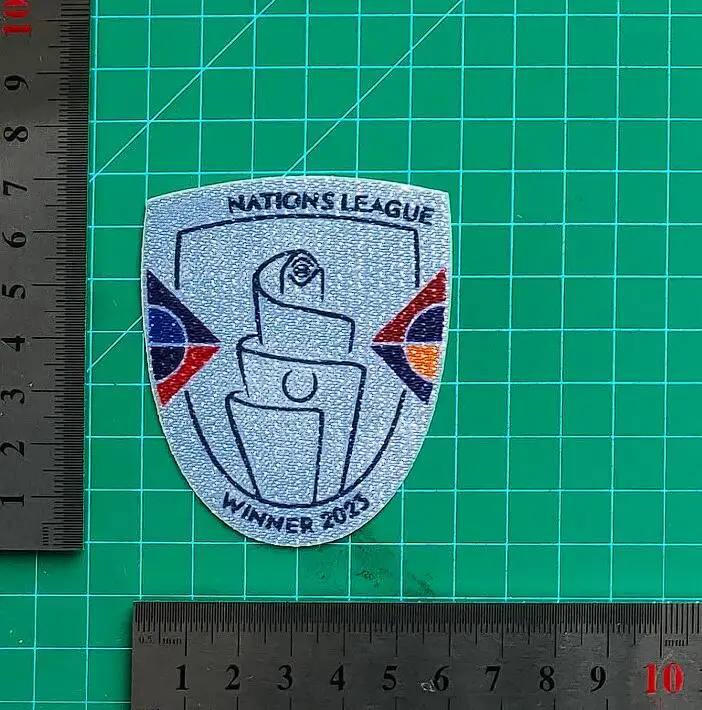 2019 2021 Football Print Patch Badges France 2023 2025 Soccer Patch Hot Stamping for Portugal Soccer Team