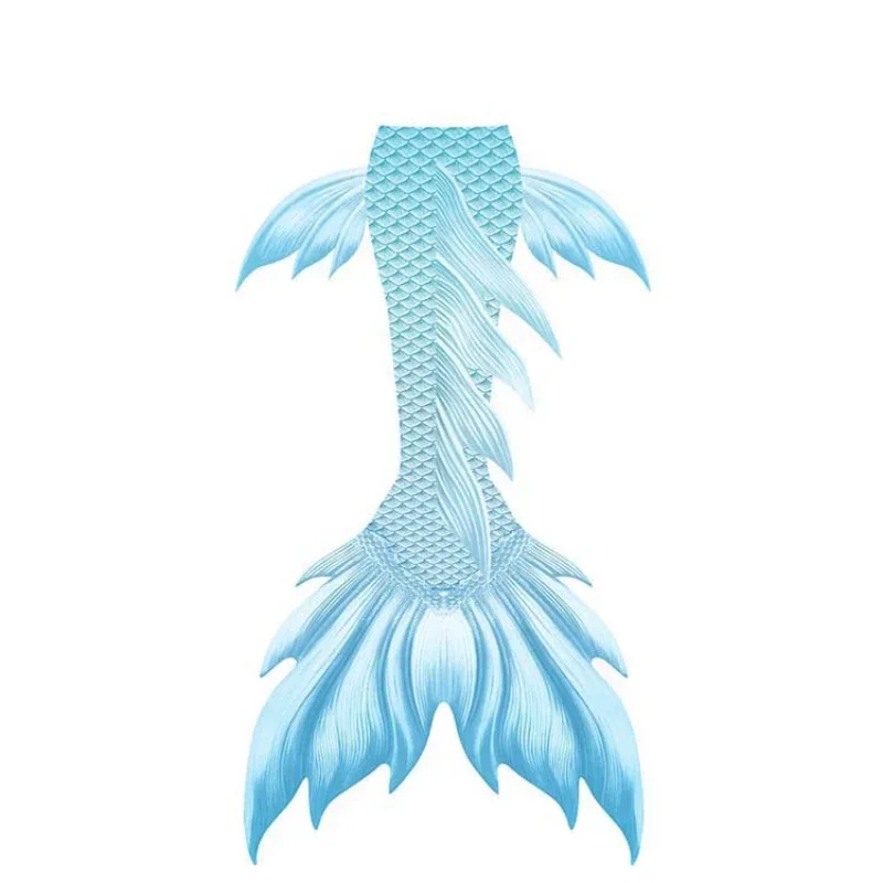 Hot Sale mermaid swim tail for girls and boys SSI courses mermaid practice tail with fin