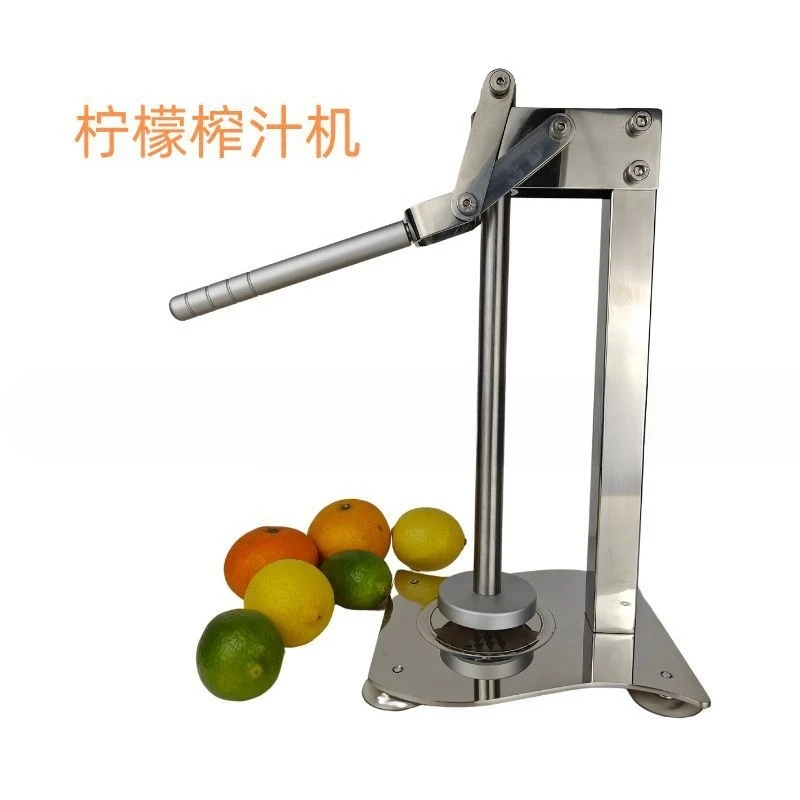 عصارة ليمون يدوية من الفولاذ المقاوم للصدأ، عصارة فواكه منزلية