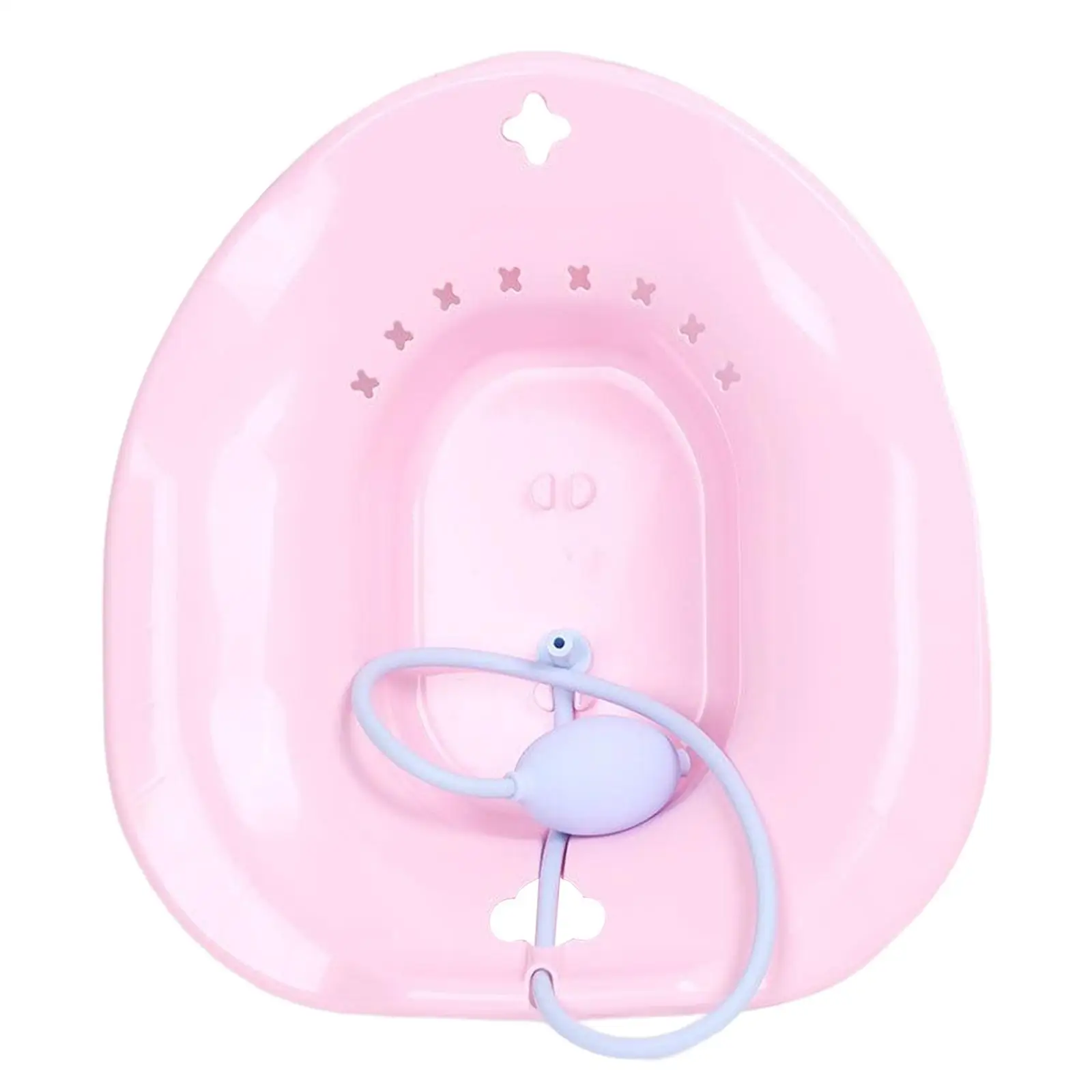 

Sitz Bath Basin for Toilet 2000ml Large Capacity Hip Bath Vaginial Steaming Kit for Elderly