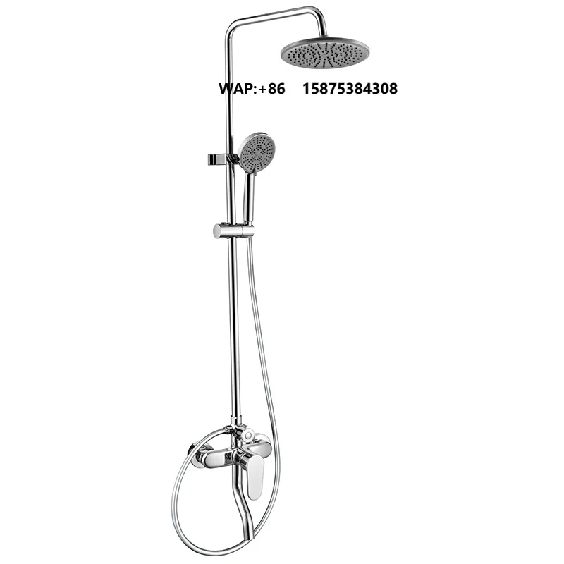 Stainless steel bathroom shower set, home bathroom toilet, pressurized shower head, bath shower, rain shower, sun shower head