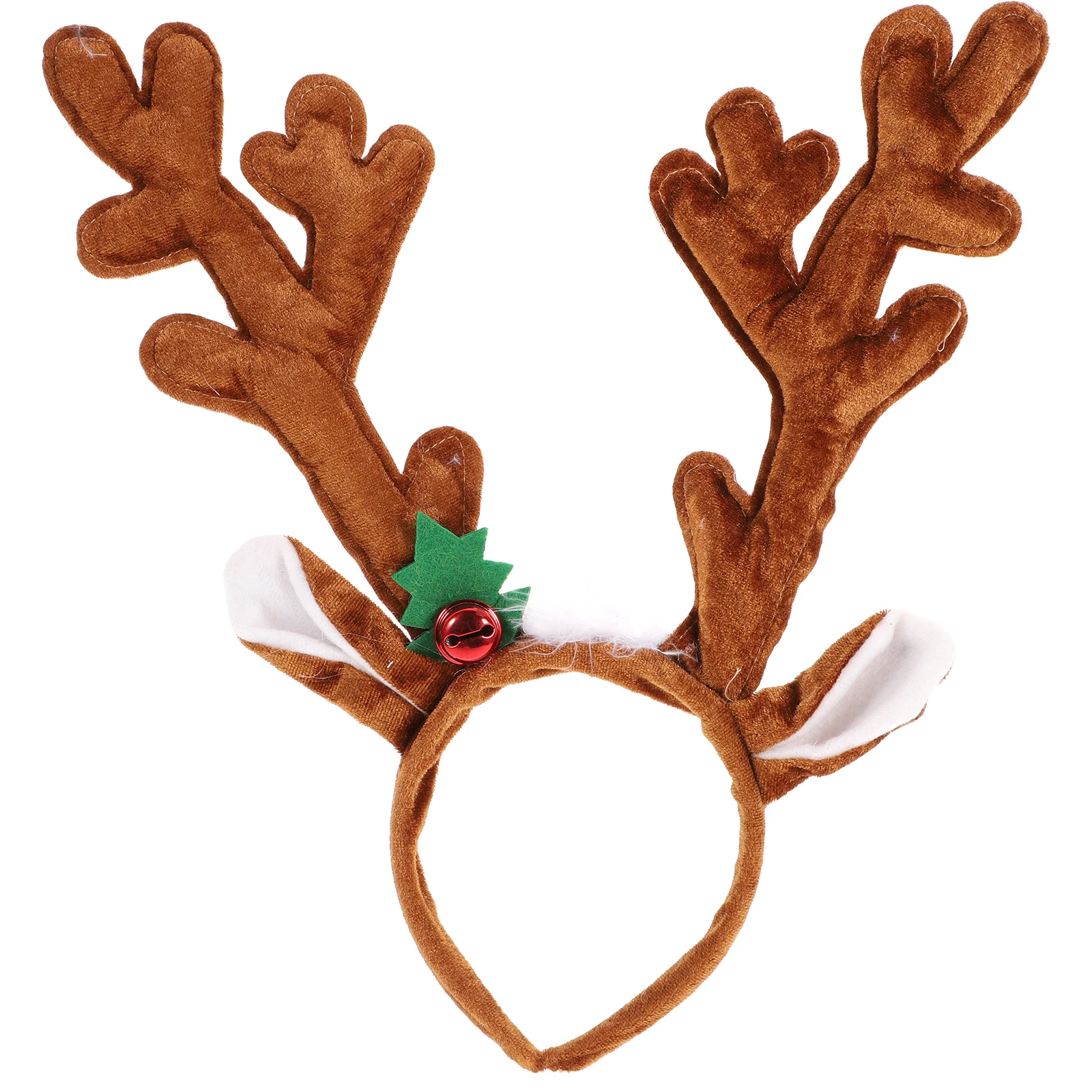 

Antler Headband Deer Reindeer Kids Christmas Hair Hoop Soft Velvet Women Girls Adjustable Festive Holiday Accessories