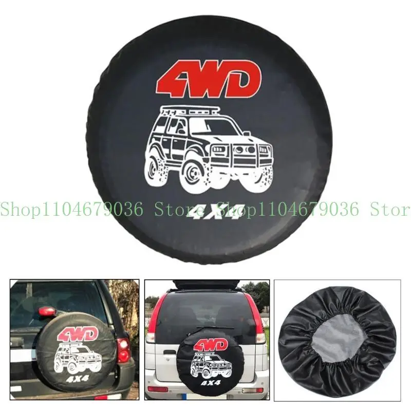 652F Car Spare Tire Protective Cover Waterproof Dustproof Wheel for Case Univer