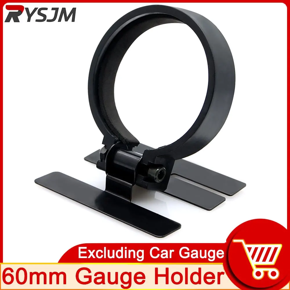 

HD 60mm Metal Gauge Meter Pod Mount Holder Adjustable Car Bracket Auto Car Meter Pods Dash Pod Mount Bracket Instrument Panel
