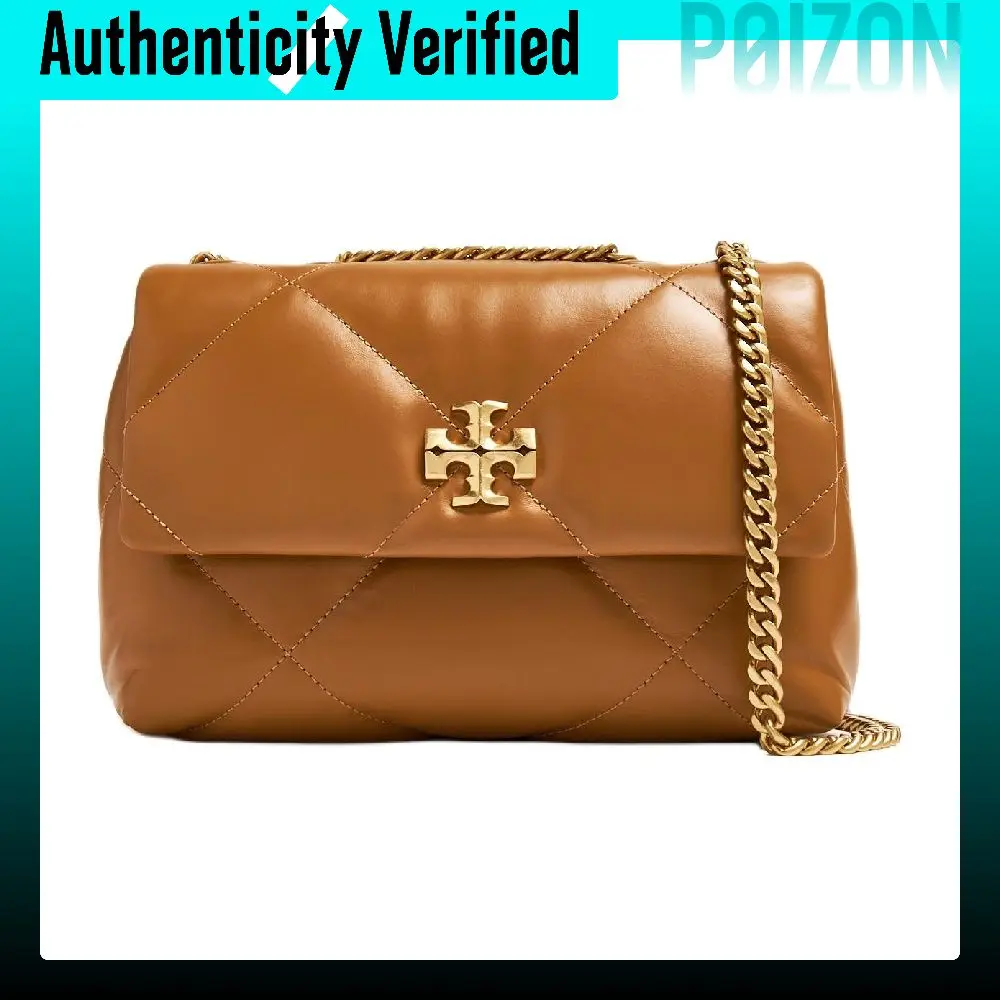 TORY BURCH Kira Nappa Leather Crossbody Bag, Shoulder Bag Small Women's Brown 154706-201