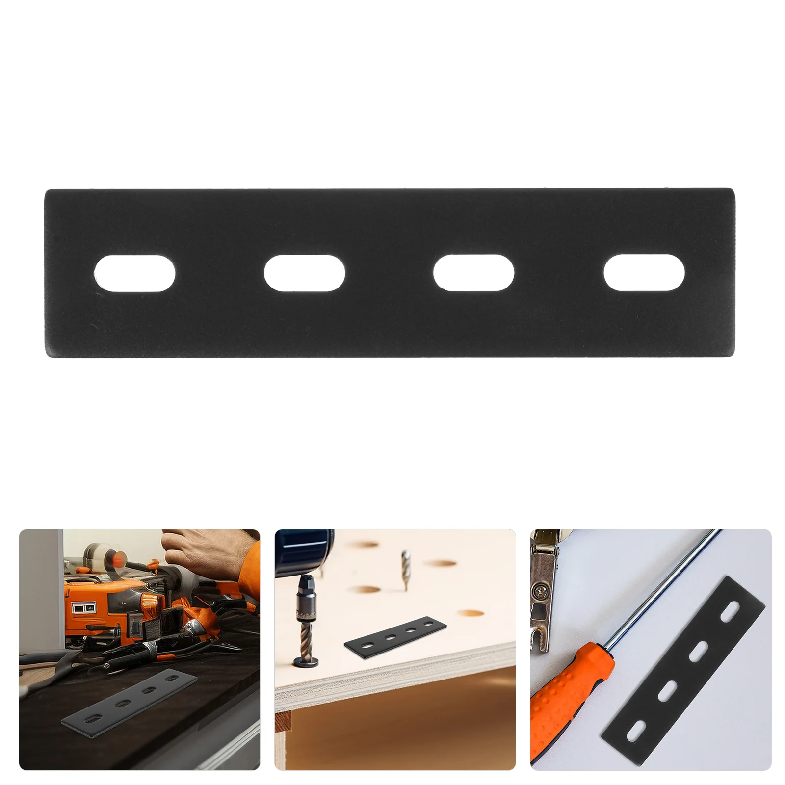

Straight Corner Brace Flat Metal Bracket For Wood Furniture Strengthening Connectors Rust-Resistant Mending Plates Shelves