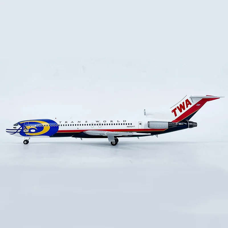 

Die cast Boeing 727-200 aircraft alloy plastic 1:200 ratio toy gift collection for men's gifts