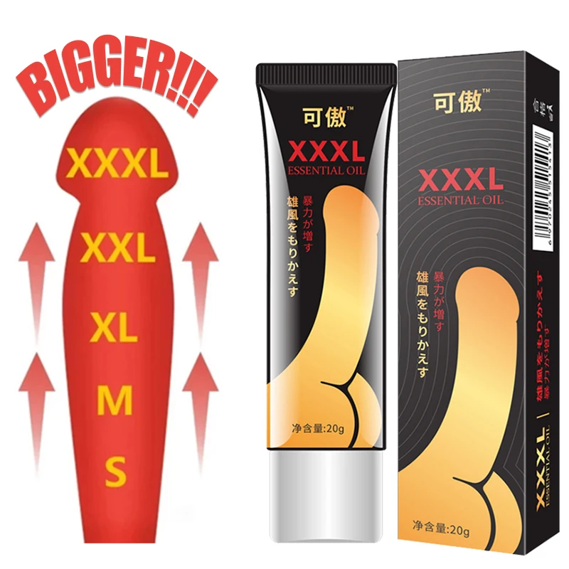 Penis Enlargement Ointment Increase XXXL Size Erection Men Thickening Growth Massage Gel Aphrodisiac Cream Men Repair Penis