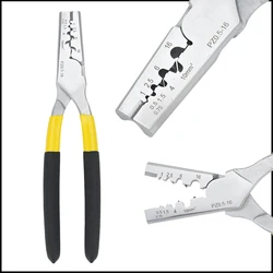 PZ0.5-16 Tool jaw pliers ratchet crimping plier insulated non- insulated ferrules 0.5-16mm2 20-5AWG