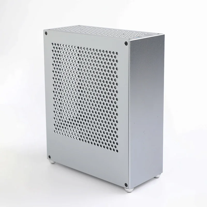 Picture 3: Bug-a1 nuclear display mini ITX chassis compact APU aluminum alloy 1U small power supply