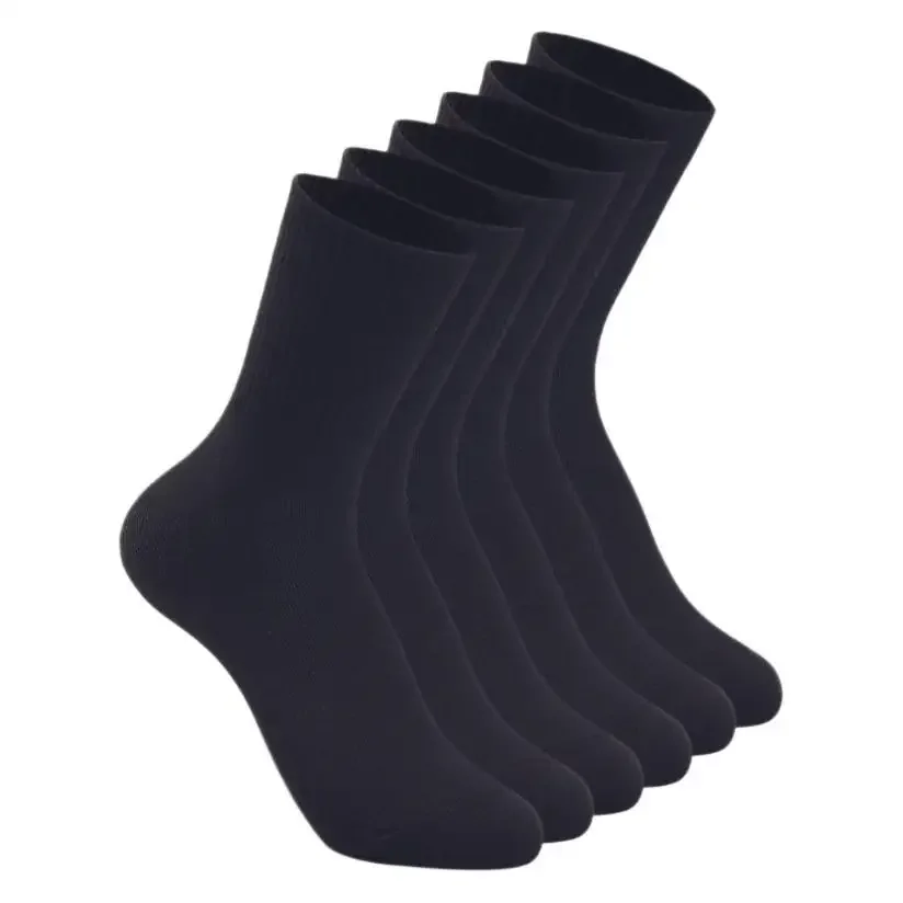 Классические хлопковые спортивные носки унисекс до середины икры, впитывающие пот, дышащие, легкие, тонкие, повседневные носки для фитнеса для мужчин и женщин