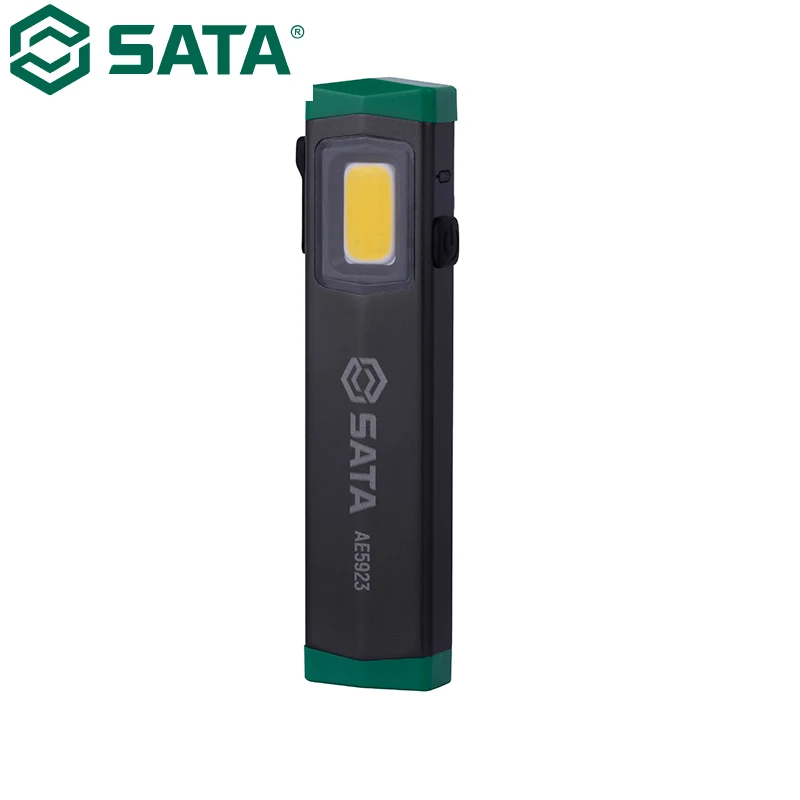 Sata Ae5923 Lithium Mini Cob Trabalho Luz Materiais Acabamento Requintado Operação Simples Melhorar a Eficiência do Trabalho de Alta Qualidade