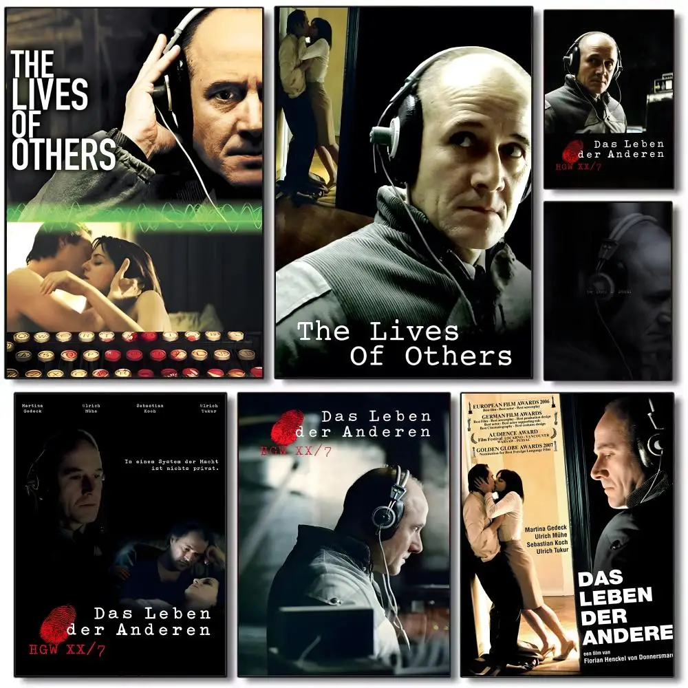 The Lives of Others Poster HD art sticky wall waterproof home living room bedroom bar aesthetic decoration