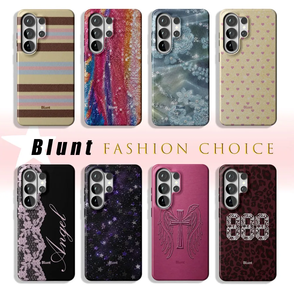 Number Stripe Phone Case for Samsung Galaxy S20 S22 S23 S24 S25 S26 FE Plus Ultra Edge 4G 5G Luxury Double-layer Back Cover