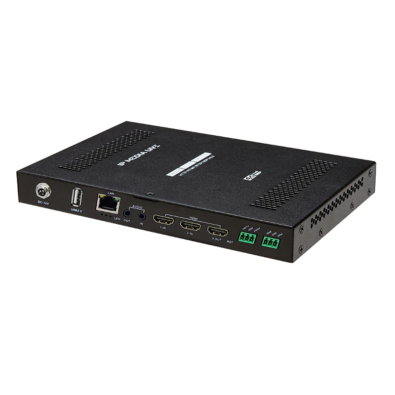 DIGICAST Webrtc Encoder Decoder Ultra Low Latency Webrtc Decoder 4K IP to IP Transcoder