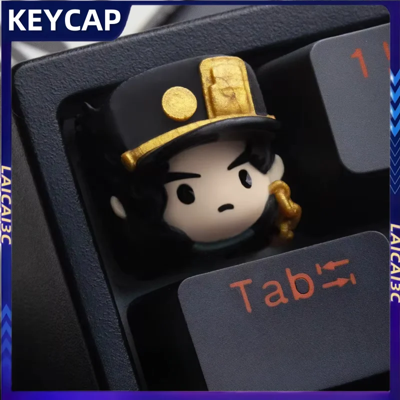 

Creative Anime Theme Keycaps Cherry Profile Resin Cartoon Cute 3D Mechanical Keyboard Accessories Gifts Collectibles Keycaps