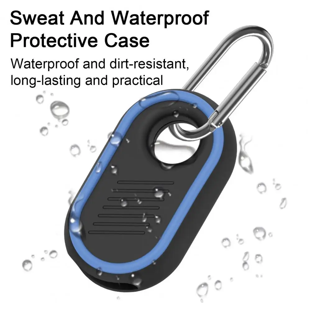 For SmartTag2 Locator Tracker Case Keychain Anti lost Cover Sleeve Silicone Protective Case For Smart Tag Tracker Holder