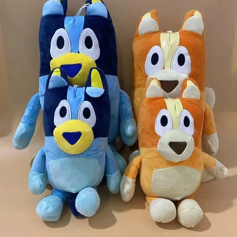 28cm Bluey Family Soft Toy Kawaii Dog Stuffed Toys Stuff Doll Anime Figure Ornaments For Car Room Kid Toy Dolls Birthday Gift