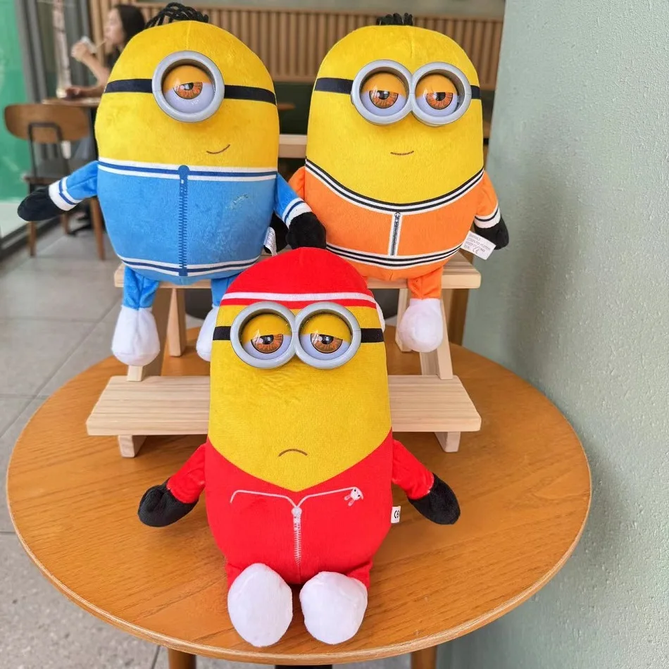 New 20CM Moive Despicable Me 4 Minion Plushie Doll Children's Cute Plush Toy Pillow Cute Rag Doll Birthday Christmas Gift