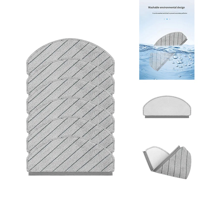 ผ้าถูพื้นสำหรับหุ่นยนต์เทอร์โบอะไหล่เครื่องดูดฝุ่นแผ่นถูพื้น X1/N20/ T10/T10