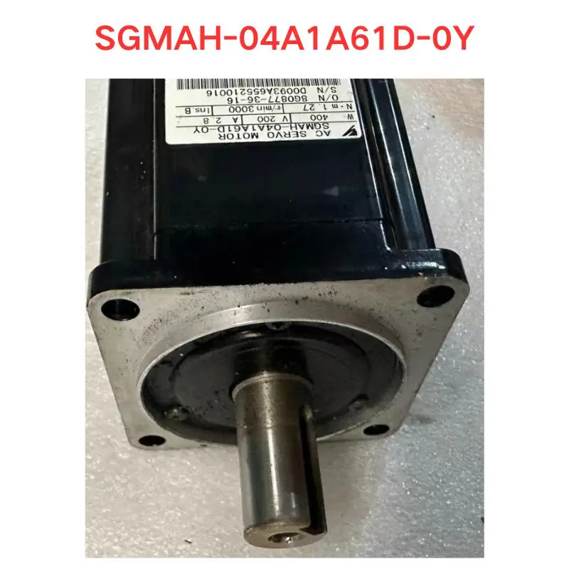 Used OEM disassembled parts SGMAH-04A1A61D-0Y electrical machinery Functional test OK