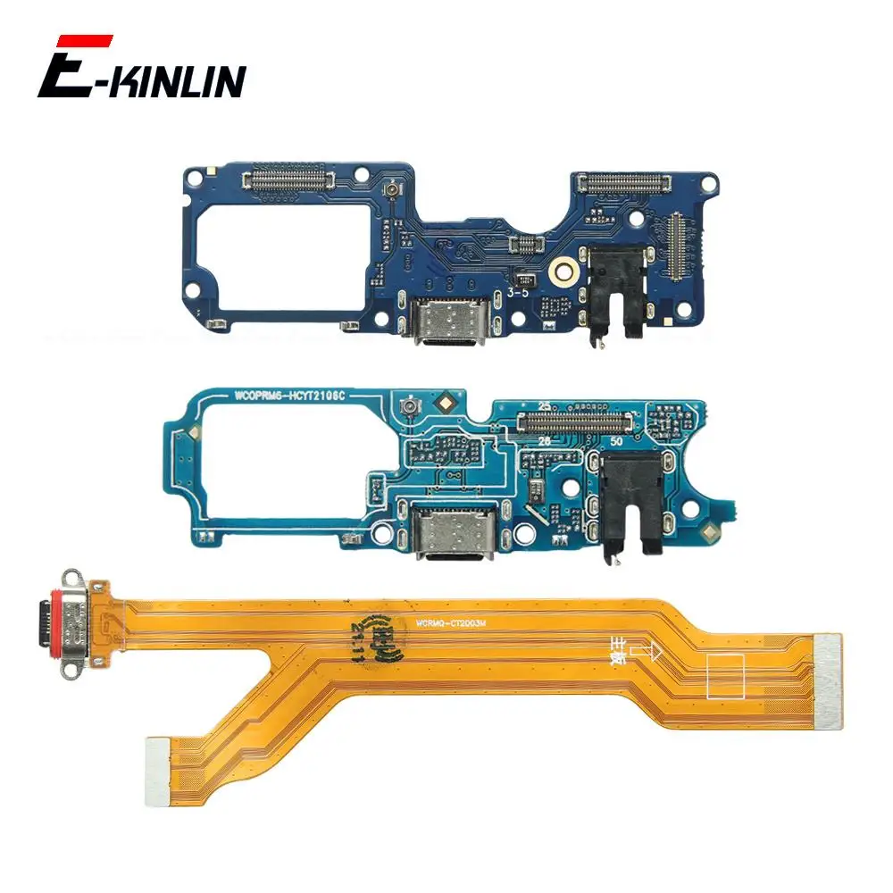 Power Charger Dock USB Charging Port Plug Board Flex Cable For OPPO Realme 1 2 3 3i 5 5s 5i 6 6i 6S 7i 7 Pro 4G 5G