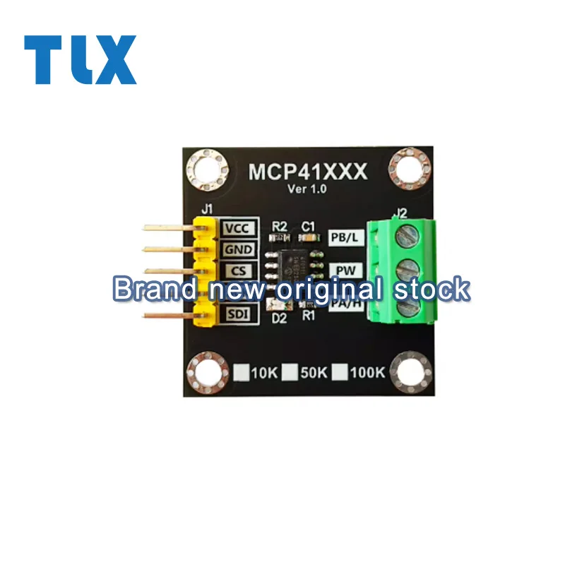 MCP41010 digital potentiometer module MCP41050 MCP41100 10K/50K/100K
